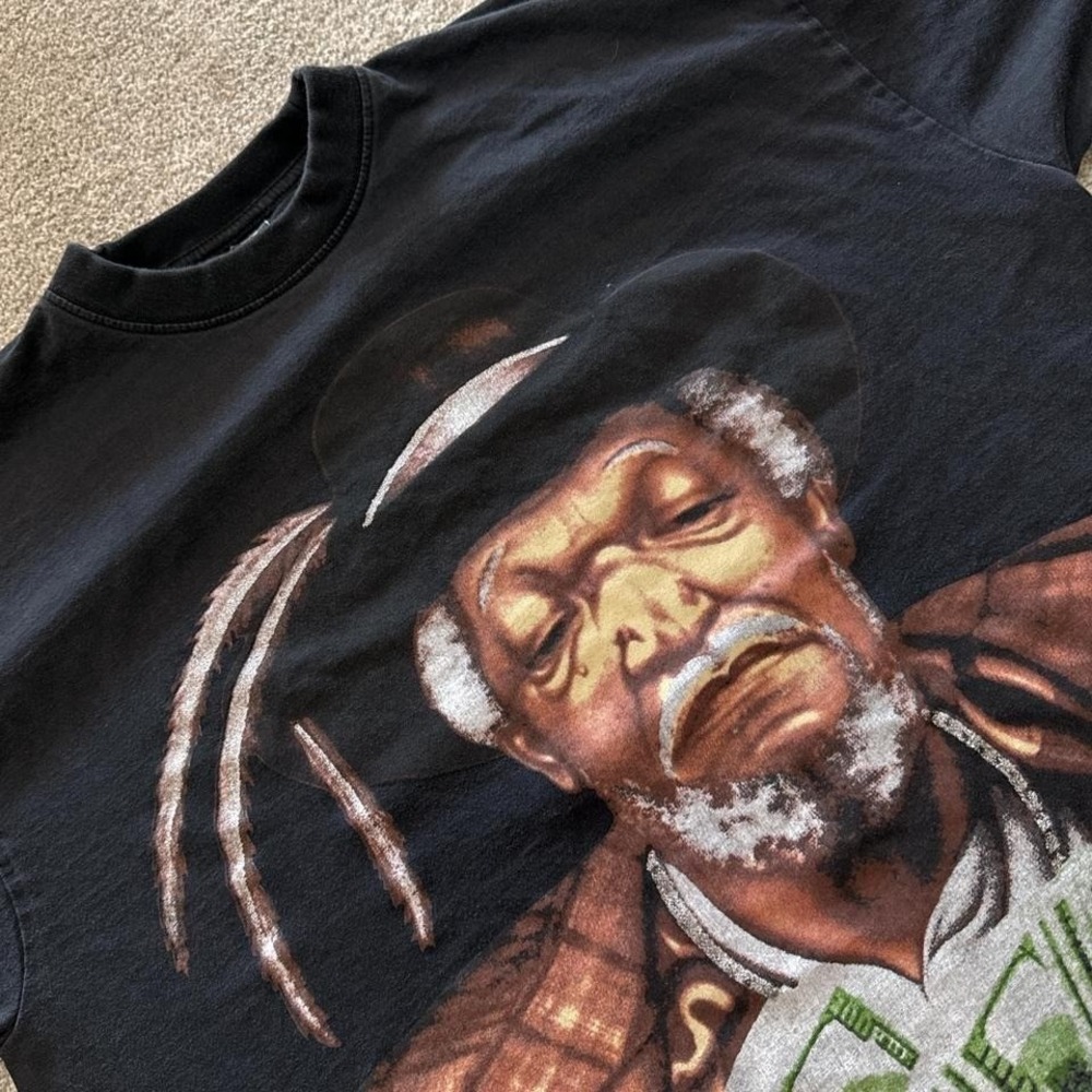 Vintage Red Foxx Sanford and Son Graphic T-Shirt XL Gangster Tee